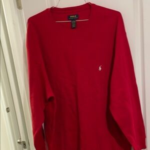 Polo by Ralph Lauren Men's Red Shirt